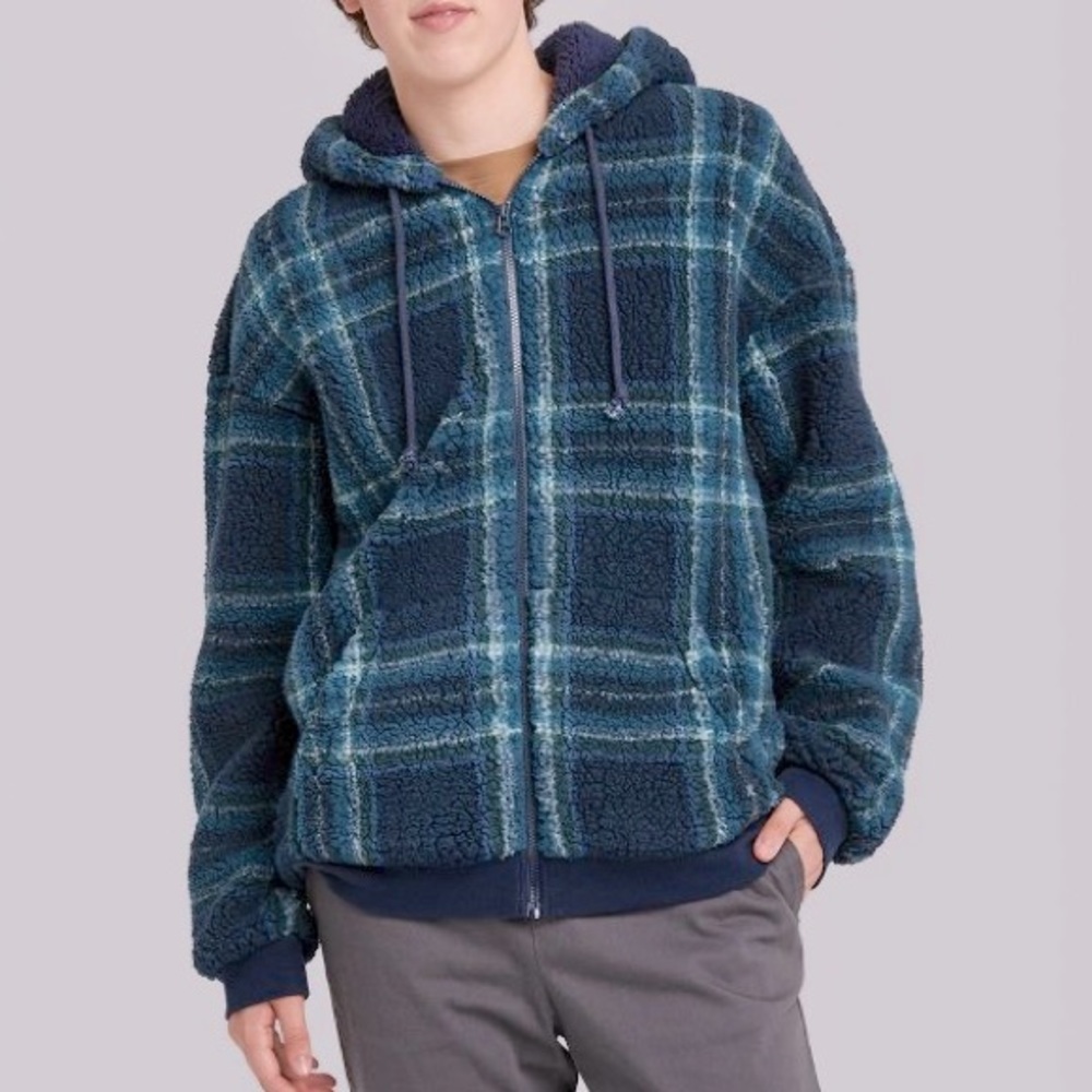 NEW! Original Use Full Zip Fleece Hoodie SZ M